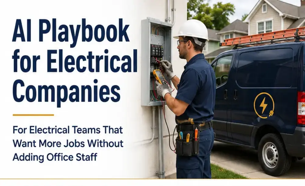 AI Playbook for Electrical Companies