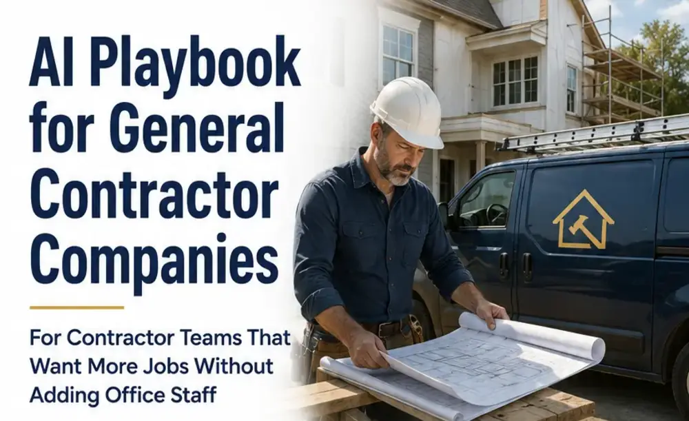 AI Playbook for General Contractor Companies